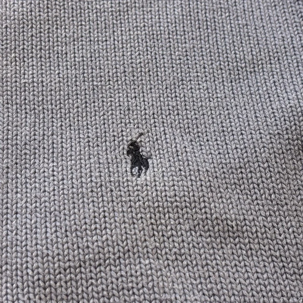 Polo Ralph Lauren Men's 2XL V Neck Sweater Blue 100% Cotton
